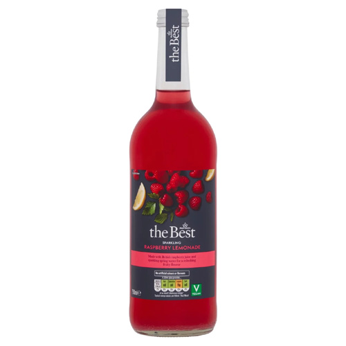 Morrisons The Best Sparkling Raspberry Lemonade (Bulk Buy Pack Of 6)