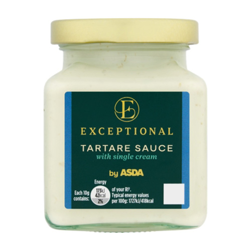 Exceptional By Asda Tartare Sauce With Single Cream
