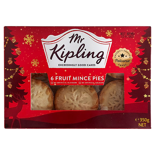 Mr Kipling Mince Pies