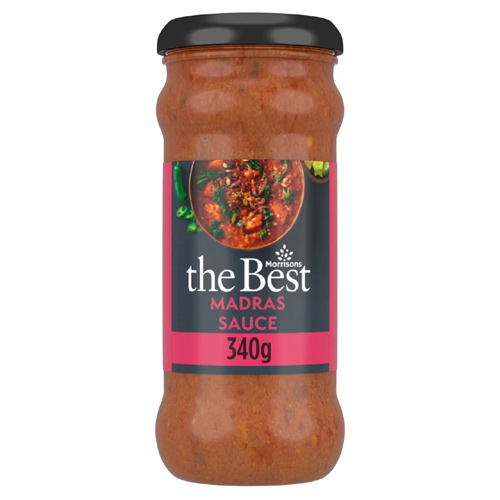Morrisons The Best Kashmiri Madras Sauce (Bulk Buy Pack Of 6)