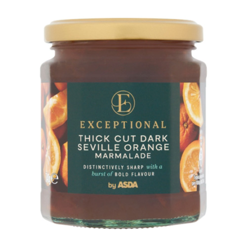 Exceptional By Asda Thick Cut Dark Seville Orange Marmalade