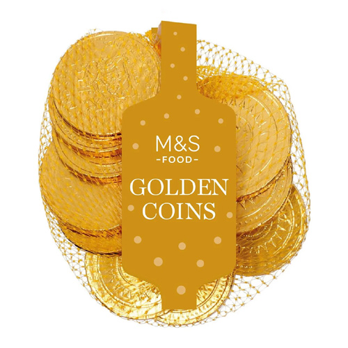 Marks and Spencer Milk Chocolate Golden Coins