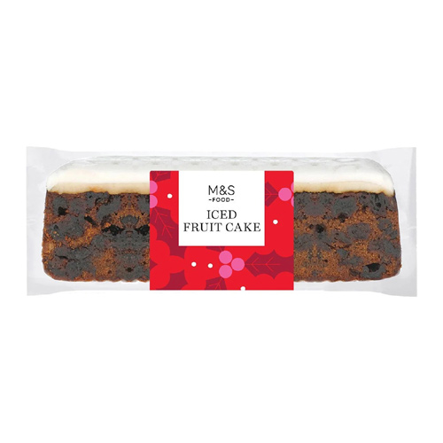 Marks and Spencer Iced Fruit Cake