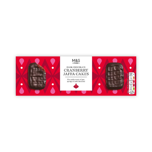 Marks and Spencer Dark Chocolate Cranberry Jaffa Cakes