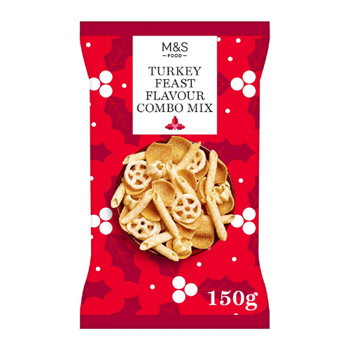 Marks and Spencer Christmas Turkey Feast Snack Combo Mix