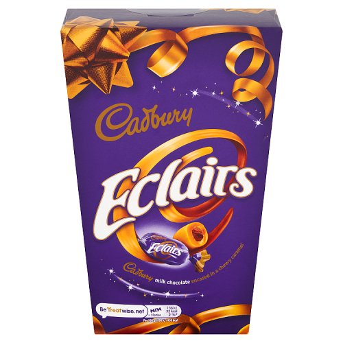 Cadbury Chocolate Eclairs Carton