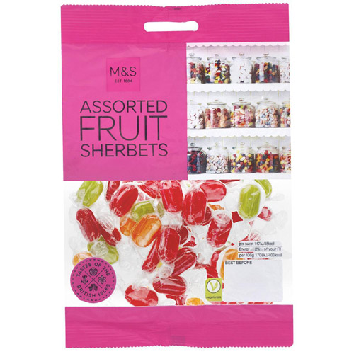 Marks and Spencer Assorted Fruit Sherbet