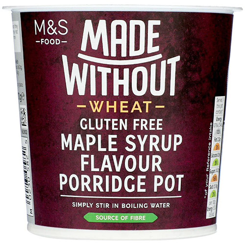 Marks and Spencer Made Without Maple Syrup Porridge