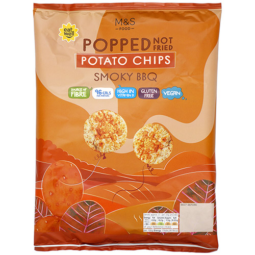 Marks and Spencer Popped Chips Smoky BBQ