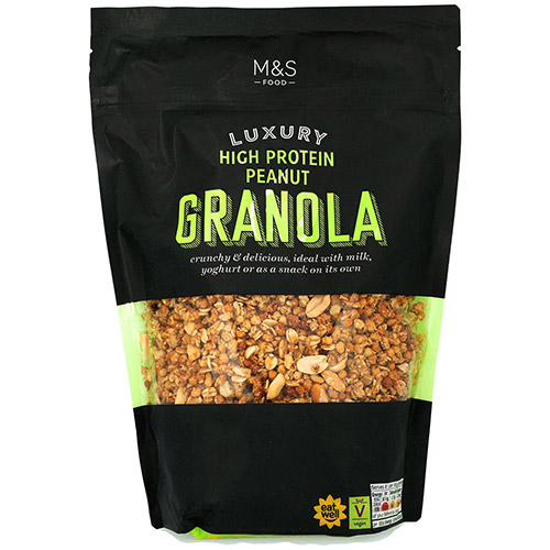Marks and Spencer High Protein Peanut Granola