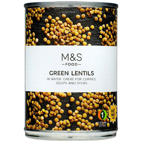 Marks and Spencer Green Lentils