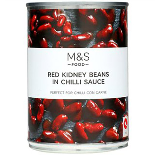 Marks and Spencer Red Kidney Beans in Chilli Sauce
