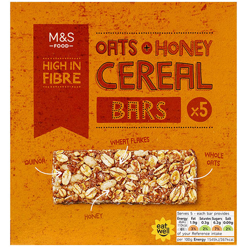 Marks and Spencer Oats & Honey Cereal Bars