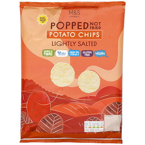 Marks and Spencer Popped Chips Lightly Salted