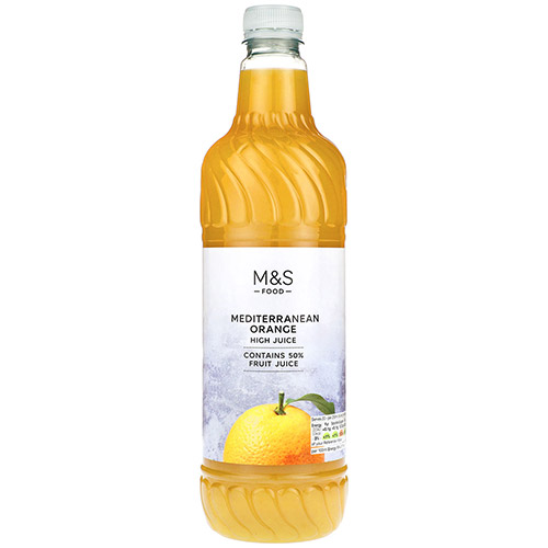 Marks and Spencer Mediterranean Orange High Juice