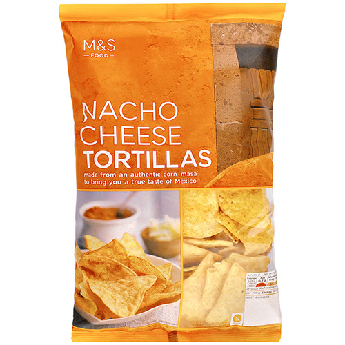 Marks and Spencer Nacho Cheese Tortillas