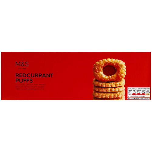 Marks and Spencer Redcurrant Puffs