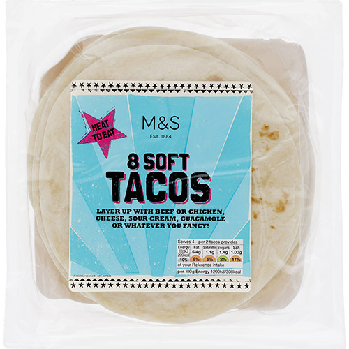 Marks and Spencer Soft Tacos