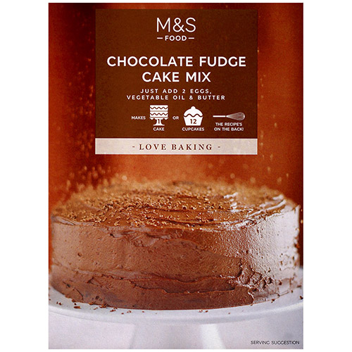 Marks and Spencer Choc Cake Mix