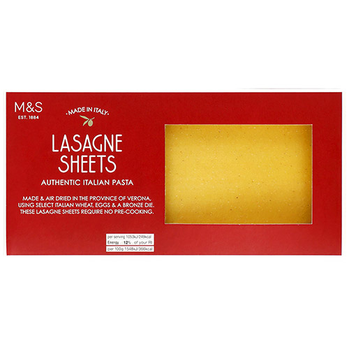 Marks and Spencer Egg Lasagne