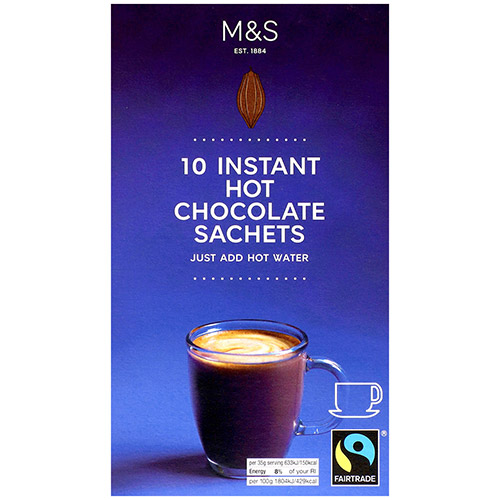 Marks and Spencer Hot Chocolate Drink