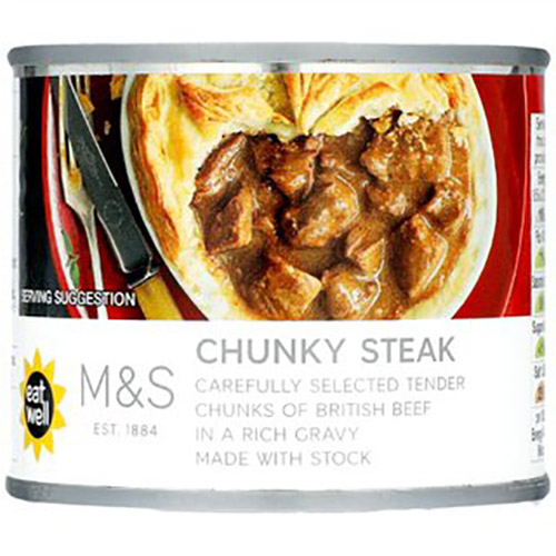 Marks and Spencer Canned Chunky Steak Small