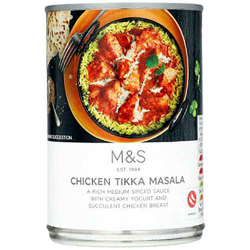 Marks and Spencer Canned Chicken Tikka Masala