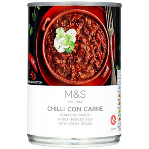 Marks and Spencer Canned Chilli Con Carne
