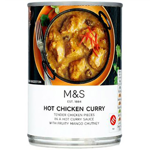 Marks and Spencer Canned Hot Chicken Curry