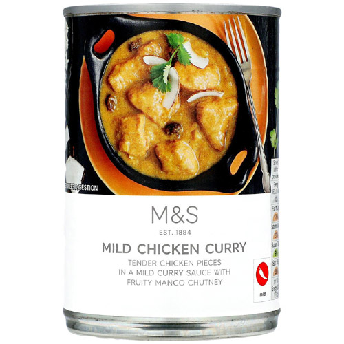 Marks and Spencer Canned Mild Chicken Curry