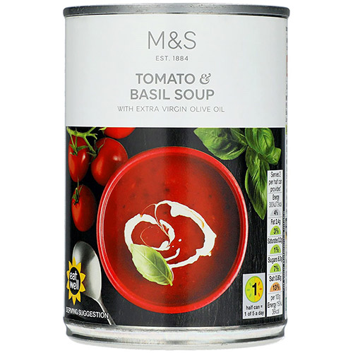 Marks and Spencer Tomato & Basil Soup