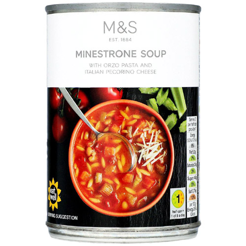 Marks and Spencer Minestrone Soup