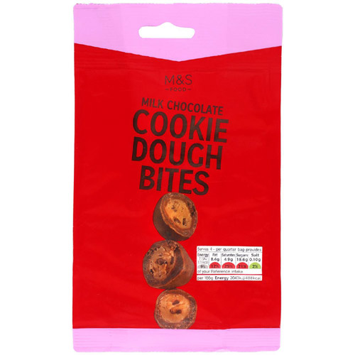 Marks and Spencer Cookie Dough Bites