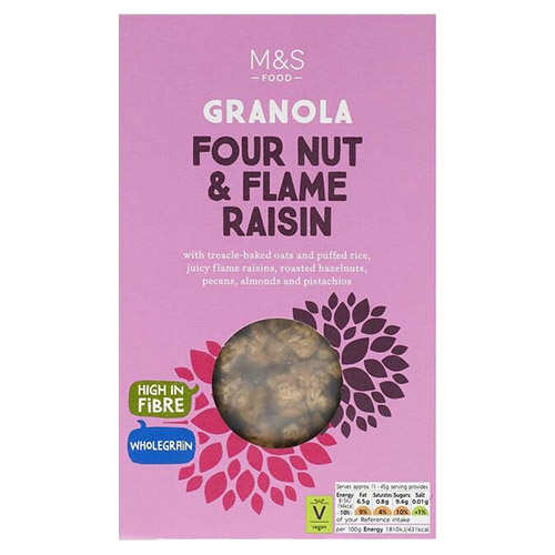Marks and Spencer 4 Nut And Flame Raisin Granola
