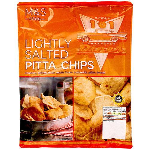Marks and Spencer Lightly Salted Pitta Chips