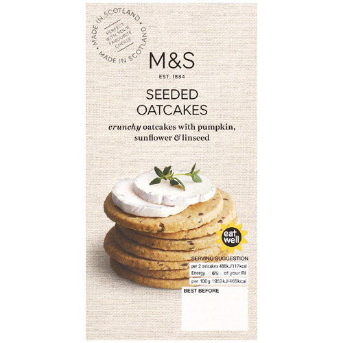 Marks and Spencer Seeded Oatcakes