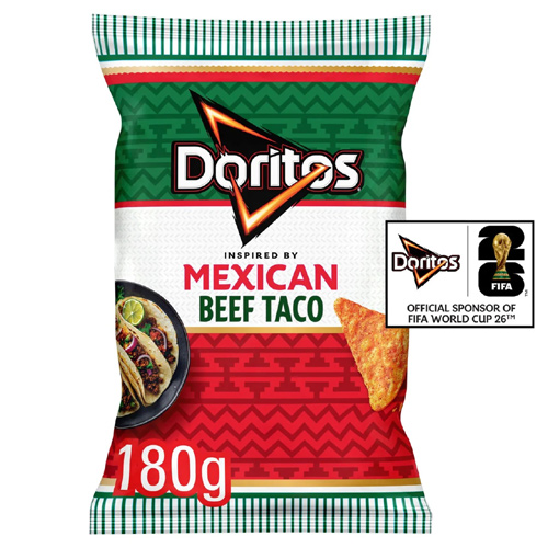 Doritos Sizzling Beef Taco (Bulk Buy Pack Of 6)