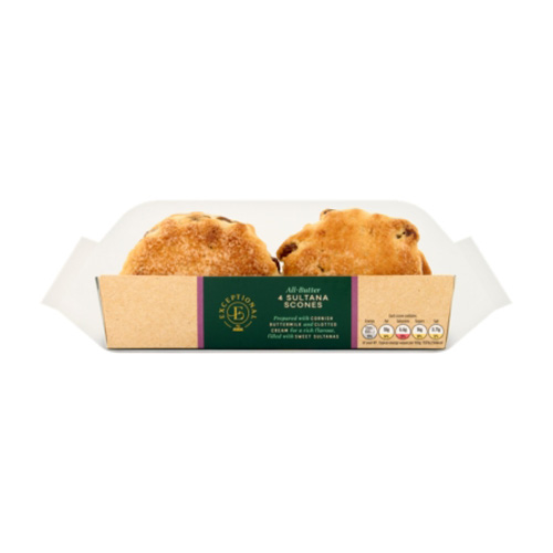 Exceptional By Asda All Butter Sultana Scones