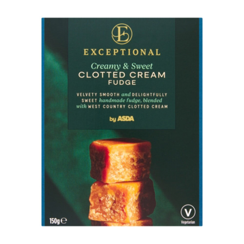 Exceptional By Asda Clotted Cream Fudge