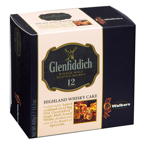 Walkers Glenfiddich Whisky Cake