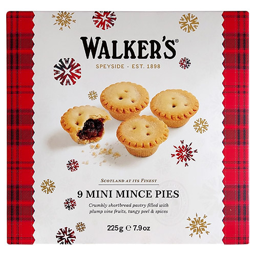 Walkers Luxury Miniature Mincemeat Tarts