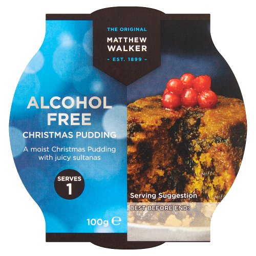 Matthew Walker Alcohol Free Christmas Pudding