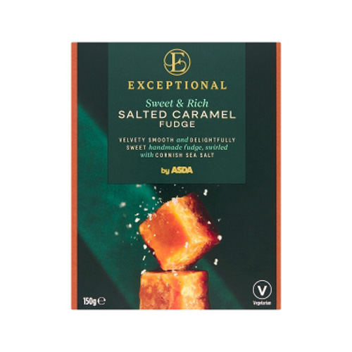 Exceptional By Asda Salted Caramel Fudge