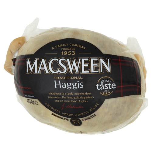 Macsween Traditional Haggis (Bulk Buy Pack Of 6)