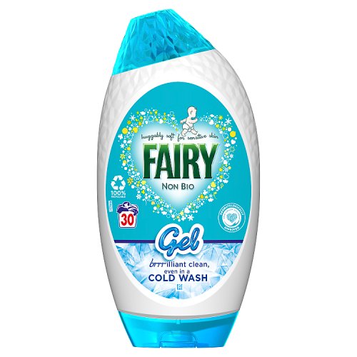 Image of Fairy Excel Non Bio Gel 30 Wash