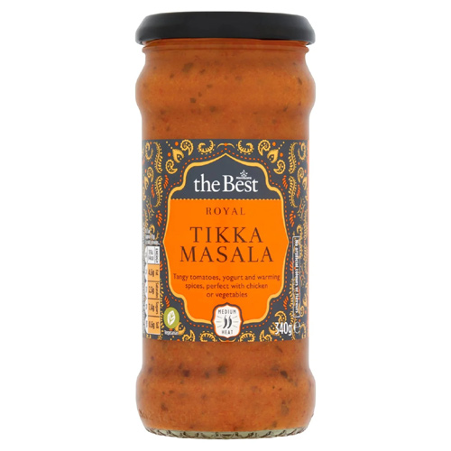 Morrisons The Best Royal Tikka Masala Sauce (Bulk Buy Pack Of 6)
