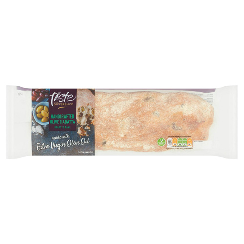 Sainsbury's Kalamata Olive Ciabatta, Taste the Difference