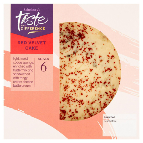 Sainsbury's Red Velvet Cake, Taste the Difference
