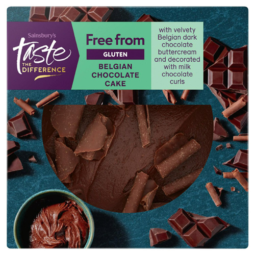 Sainsbury's Free From Chocolate Cake, Taste the Difference