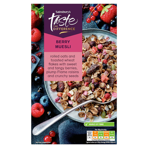 Sainsbury's Berry Muesli, Taste the Difference
